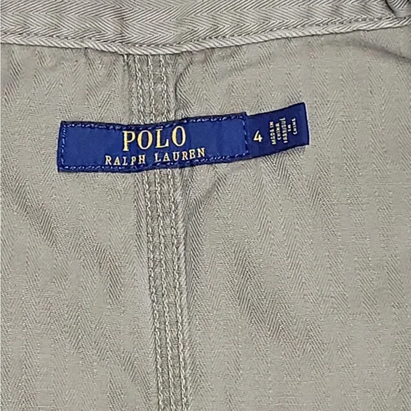 Polo Ralph Lauren Womens Olive Jumpsuit Cotton Twill Utility Long sleeve Size:4 - Picture 9 of 11